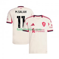 Segunda Equipación del Liverpool Mohamed Salah 11 2025-2026 Manga Corta para Hombre
