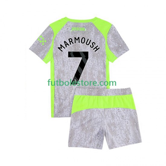 Tercera Equipación del Manchester City Omar Marmoush 7 2025-2026 Manga Corta para Niño (Camiseta y pantalón) Tercera Equipación del Manchester City Omar Marmoush 7 2025-2026 Manga Corta para Niño (Camiseta y pantalón)