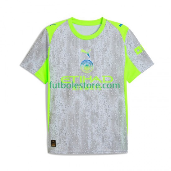 Tercera Equipación del Manchester City 2025-2026 Manga Corta para Hombre