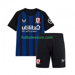 Segunda Equipación del Middlesbrough 2025-2026 Manga Corta para Niño (Camiseta y pantalón)