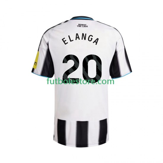 Primera Equipación del Newcastle United Elanga 20 2025-2026 Manga Corta para Hombre