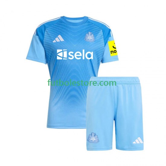 Primera Equipación del Newcastle United Portero 2025-2026 Manga Corta para Niño (Camiseta y pantalón)