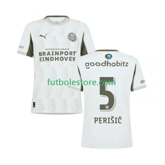 Tercera Equipación del PSV Eindhoven Ivan Perisic 5 2025-2026 Manga Corta para Hombre