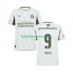 Tercera Equipación del PSV Eindhoven Ricardo Pepi 9 2025-2026 Manga Corta para Hombre