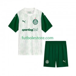 Segunda Equipación del Palmeiras 2025-2026 Manga Corta para Niño (Camiseta y pantalón)