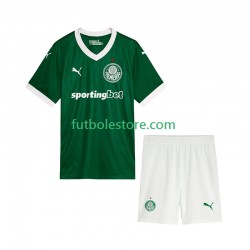 Primera Equipación del Palmeiras 2025-2026 Manga Corta para Niño (Camiseta y pantalón)