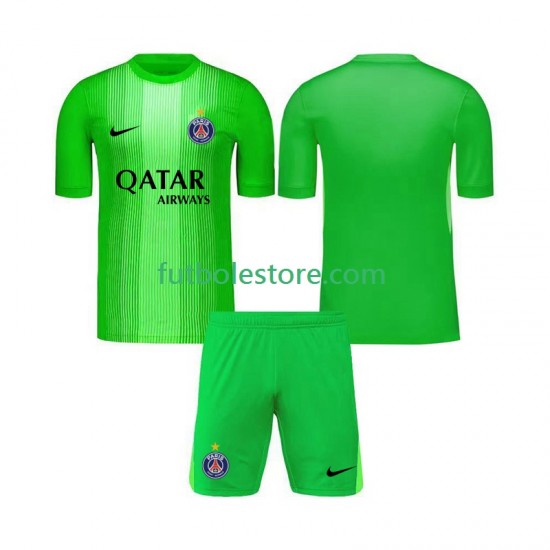 Segunda Equipación del Paris Saint-Germain Portero 2025-2026 Manga Corta para Niño (Camiseta y pantalón) Segunda Equipación del Paris Saint-Germain Portero 2025-2026 Manga Corta para Niño (Camiseta y pantalón)