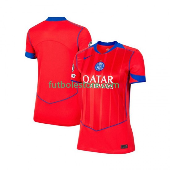 Tercera Equipación del Paris Saint-Germain 2025-2026 Manga Corta para Mujer Tercera Equipación del Paris Saint-Germain 2025-2026 Manga Corta para Mujer