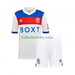 Segunda Equipación del Rangers 2025-2026 Manga Corta para Niño (Camiseta y pantalón)
