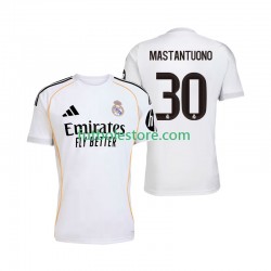 Primera Equipación del Real Madrid Mastantuono 30 2025-2026 Manga Corta para Hombre