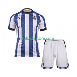 Primera Equipación del Real Sociedad 2025-2026 Manga Corta para Niño (Camiseta y pantalón) Primera Equipación del Real Sociedad 2025-2026 Manga Corta para Niño (Camiseta y pantalón)