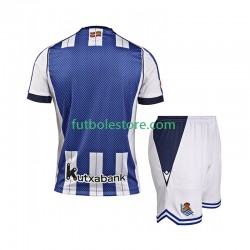 Primera Equipación del Real Sociedad 2025-2026 Manga Corta para Niño (Camiseta y pantalón)