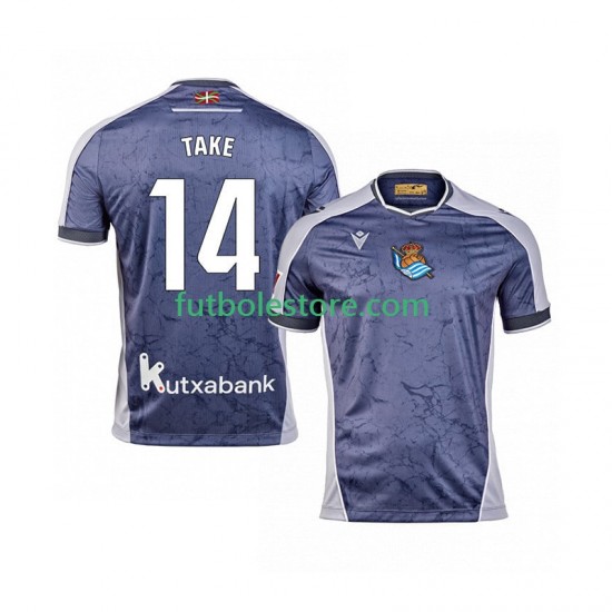 Segunda Equipación del Estados Unidos Real Sociedad Takef Kubo 14 2025-2026 Manga Corta para Hombre