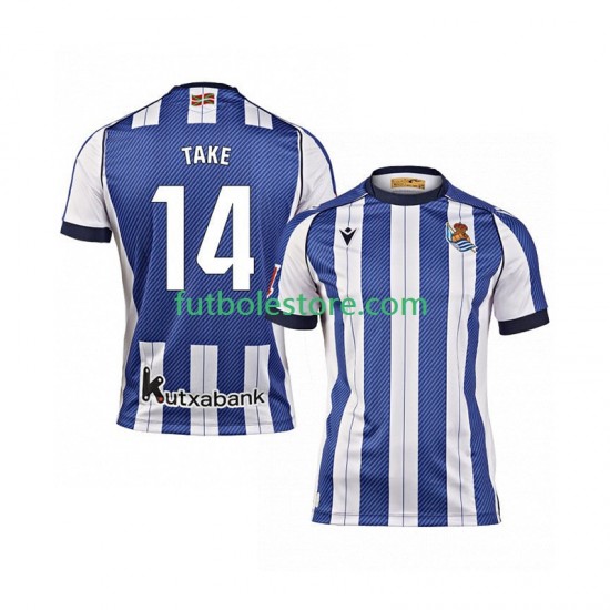 Primera Equipación del Estados Unidos Real Sociedad Takef Kubo 14 2025-2026 Manga Corta para Hombre