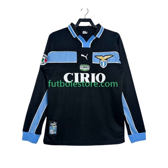 Segunda Equipación del SS Lazio Retro 1998 1999 ML para Hombre Segunda Equipación del SS Lazio Retro 1998 1999 ML para Hombre