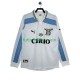 Segunda Equipación del SS Lazio Retro 1999 2000 ML para Hombre Segunda Equipación del SS Lazio Retro 1999 2000 ML para Hombre
