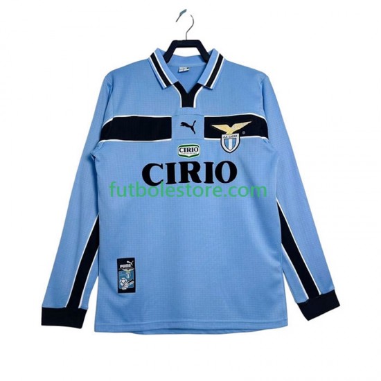 Primera Equipación del SS Lazio Retro 1998 1999 ML para Hombre Primera Equipación del SS Lazio Retro 1998 1999 ML para Hombre