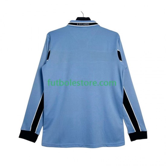 Primera Equipación del SS Lazio Retro 1998 1999 ML para Hombre