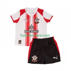 Primera Equipación del Southampton 2025-2026 Manga Corta para Niño (Camiseta y pantalón)