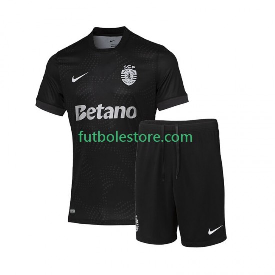 Segunda Equipación del Sporting CP 2025-2026 Manga Corta para Niño (Camiseta y pantalón)