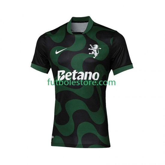 Segunda Cuarta Equipación del Sporting CP 2025-2026 Manga Corta para Hombre
