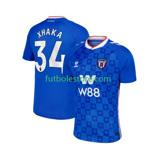 Segunda Equipación del Sunderland Granit Xhaka 34 2025-2026 Manga Corta para Hombre