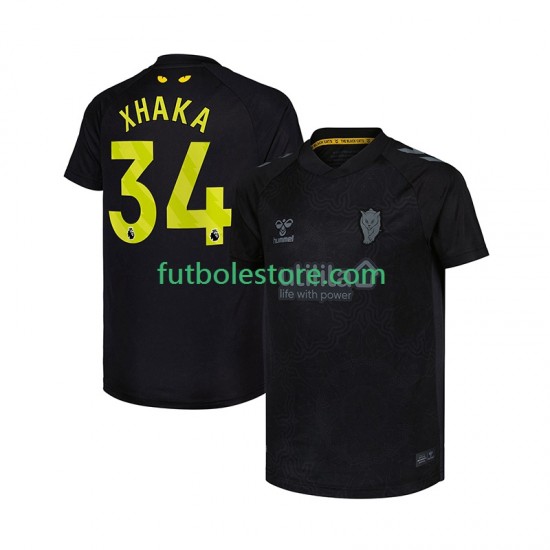 Tercera Equipación del Sunderland Granit Xhaka 34 2025-2026 Manga Corta para Hombre Tercera Equipación del Sunderland Granit Xhaka 34 2025-2026 Manga Corta para Hombre