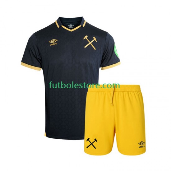 Tercera Equipación del West Ham United 2025-2026 Manga Corta para Niño (Camiseta y pantalón)