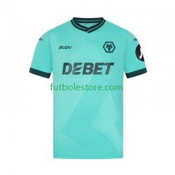 Segunda Equipación del Wolverhampton Wanderers 2025-2026 Manga Corta para Hombre