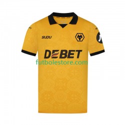Primera Equipación del Wolverhampton Wanderers 2025-2026 Manga Corta para Hombre