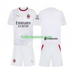Segunda Equipación del AC Milan 2026-2027 Manga Corta para Niño (Camiseta y pantalón)