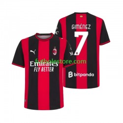 Primera Equipación del AC Milan Gimenez 7 2026-2027 Manga Corta para Hombre