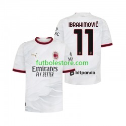 Segunda Equipación del AC Milan Ibrahimovic 11 2026-2027 Manga Corta para Hombre