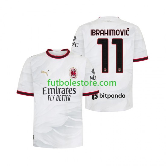 Segunda Equipación del AC Milan Ibrahimovic 11 2026-2027 Manga Corta para Hombre