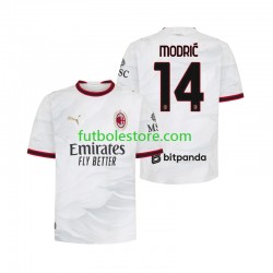 Segunda Equipación del AC Milan Luka Modric 14 2026-2027 Manga Corta para Hombre