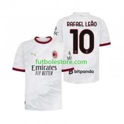 Segunda Equipación del AC Milan Rafael Leao 10 2026-2027 Manga Corta para Hombre