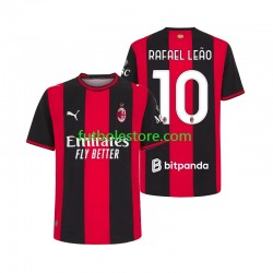 Primera Equipación del AC Milan Rafael Leao 10 2026-2027 Manga Corta para Hombre