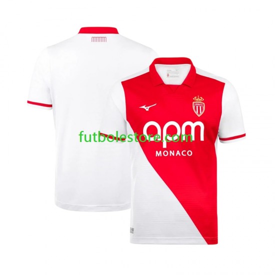 Primera Equipación del AS Monaco 2026-2027 Manga Corta para Hombre