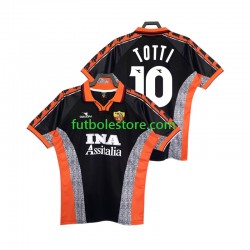 Tercera Equipación del AS Roma Totti 10 Retro 1998 1999 Manga Corta para Hombre