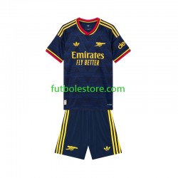 Segunda Equipación del Arsenal 2026-2027 Manga Corta para Niño (Camiseta y pantalón)