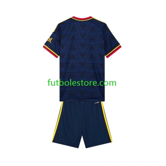 Segunda Equipación del Arsenal 2026-2027 Manga Corta para Niño (Camiseta y pantalón)