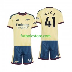 Tercera Equipación del Arsenal Declan Rice 41 2026-2027 Manga Corta para Niño (Camiseta y pantalón)