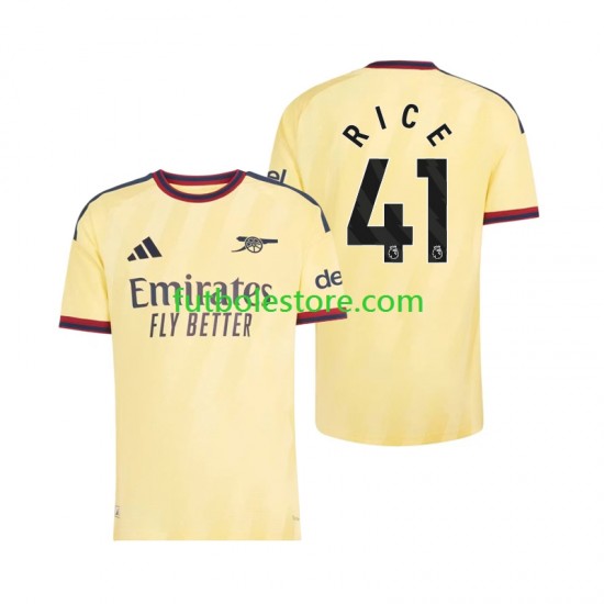 Tercera Equipación del Arsenal Declan Rice 41 2026-2027 Manga Corta para Hombre