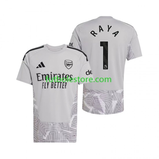 Primera Equipación del Arsenal Portero David Raya 1 2026-2027 Manga Corta para Hombre