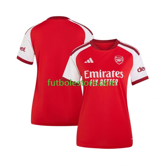 Primera Equipación del Arsenal 2026-2027 Manga Corta para Mujer