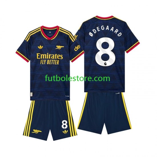Segunda Equipación del Arsenal Martin Odegaard 8 2026-2027 Manga Corta para Niño (Camiseta y pantalón)