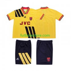 Segunda Equipación del Arsenal Retro 1993 1994 Manga Corta para Niño (Camiseta y pantalón)