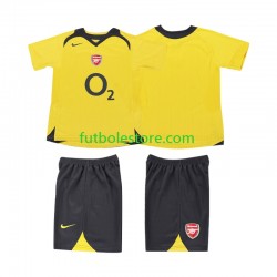 Segunda Equipación del Arsenal Retro 2005 2006 Manga Corta para Niño (Camiseta y pantalón)