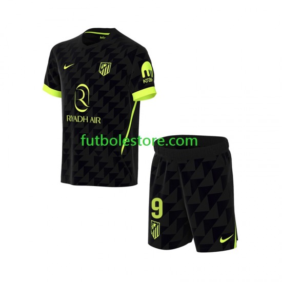 Segunda Equipación del Atlético Madrid Alexander Sorloth 9 2026-2027 Manga Corta para Niño (Camiseta y pantalón)