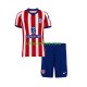 Primera Equipación del Atlético Madrid 2026-2027 Manga Corta para Niño (Camiseta y pantalón)